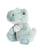 Aurora Small Taylor T-Rex Precious Moments Inspirational Plush Toy Blue 7.5"