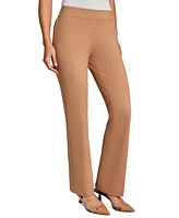 Jones New York Petite Mid-Rise Bootcut Pull-On Pants