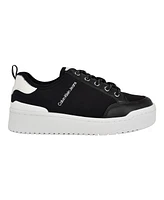 Calvin Klein Women's Austie Round Toe Casual Sneakers