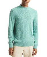 Nautica Men's Slub Linen Crewneck Sweater