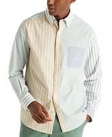 Nautica Men's Mixed Stripe Button Down Shirt