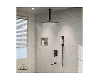 Casainc Bathroom Tub And Shower Faucet with Rough in Valve