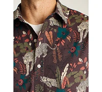 Bonobos Men's Slim-Fit Riviera Leopard Graphic Shirt