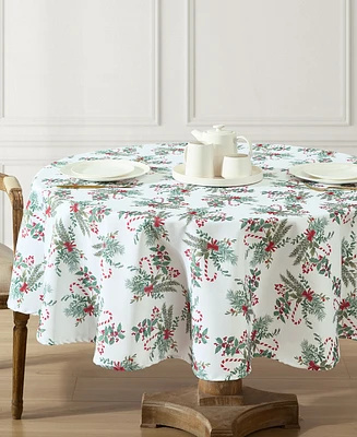 Laura Ashley Easy Care Holiday Tablecloth