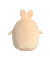 Aurora Mini Happy Easter Bunny Spring Vibrant Plush Toy Tan 3.5"