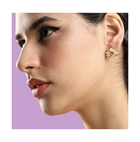 Sohi Women's Flora Drop Earrings