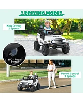 Hongge 12V 7Ah Licensed Toyota Fj Cruiser Electric Car with Remote Control-White