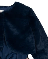 Rare Editions Big Girls Mesh Social Dress, 2-Piece Set