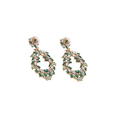 Sohi Women's Wreath Drop Earrings