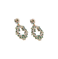 Sohi Women's Wreath Drop Earrings