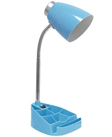 Creekwood Home 18.5" Flexible Gooseneck Organizer Desk Lamp