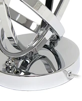 Lalia Home 27.25" Glossy State-of-the-Art Modern Entwined Table Lamp