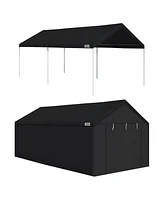 Caravan Canopy Domain 10 x 20' Straight Leg Instant Canopy Tent Set w/Sidewalls