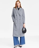 On 34th Women's Double-Breasted Duster Coat, Exclusively at Macy's