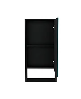 Depot E-Shop Palermo Medicine Single Door Cabinet, Two Interior Shelves, One External Shelf