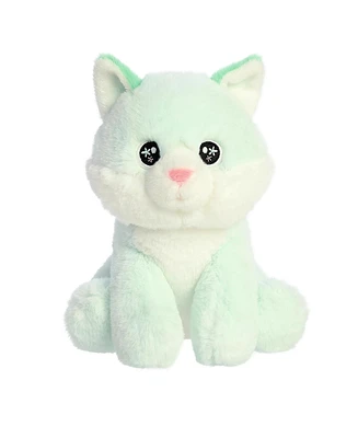 Aurora Small Neo Kitty Eco Nation Eco-Friendly Plush Toy Green 7"