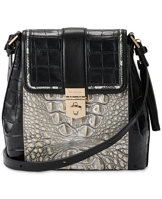 Brahmin Margo Azurine Small Leather Crossbody