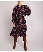 UNTUCKit Women's Printed Maya Dress