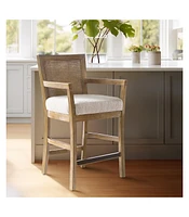 Streamdale Furniture Cane Back Counter Stool