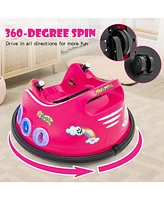 Hongge 12V Electric Ride On Car with Remote Control and Flashing Led Lights