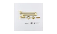 Slickblue Folding Faucet Pot Filler for Wall Mount Installation, Ideal for Space-Saving in the Kitchen