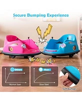 Hongge 12V Electric Kids Ride on Bumper Car Battery Powered Bumping Car with Remote Control
