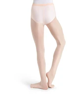 Capezio Girls Ultra Shimmery Footed Tight