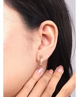 Devata Signature 13mm Hoop Earrings in 14K Gold, approx. 3.4 grams