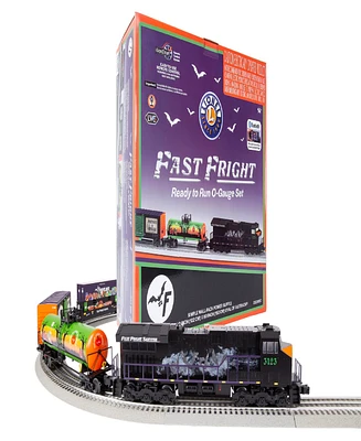 Lionel Fast Fright ET44 Halloween LionChief Bluetooth 5.0 Train Set