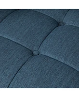 Streamdale Furniture Modern Waffle-Stitched Club Chair: Comfort, Style, And Durability