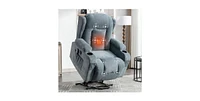 Streamdale Furniture Power Lift Recliner Chair Recliners for Elderly with Heat and Massage Recliner Chair for Living Room with Infinite Position and S