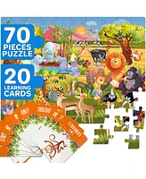 Quokka 70 Pieces Search & Find Riddle Kids Puzzles 4-6 Years Old