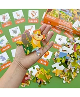 Quokka 70 Pieces Search & Find Riddle Kids Puzzles 4-6 Years Old