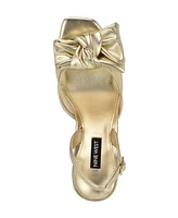 Nine West Women's Gergia Stiletto Heel Open Toe Dress Sandals