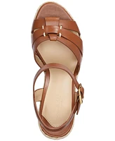 Lauren Ralph Women's Soffia Espadrille Wedge Sandals