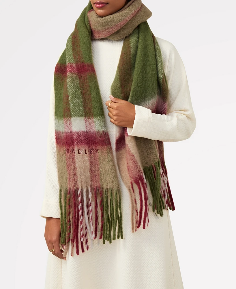 Radley London Fluffy Check Scarf