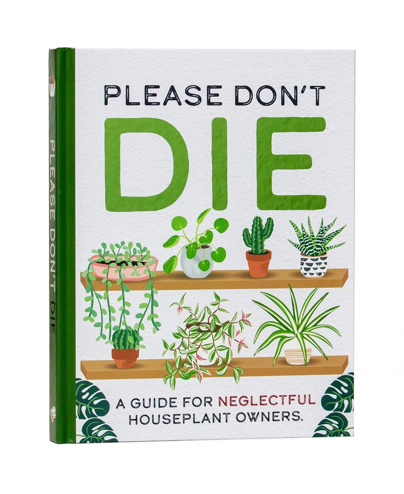 Boxer Gifts Please Don't Die Houseplants Guide Book