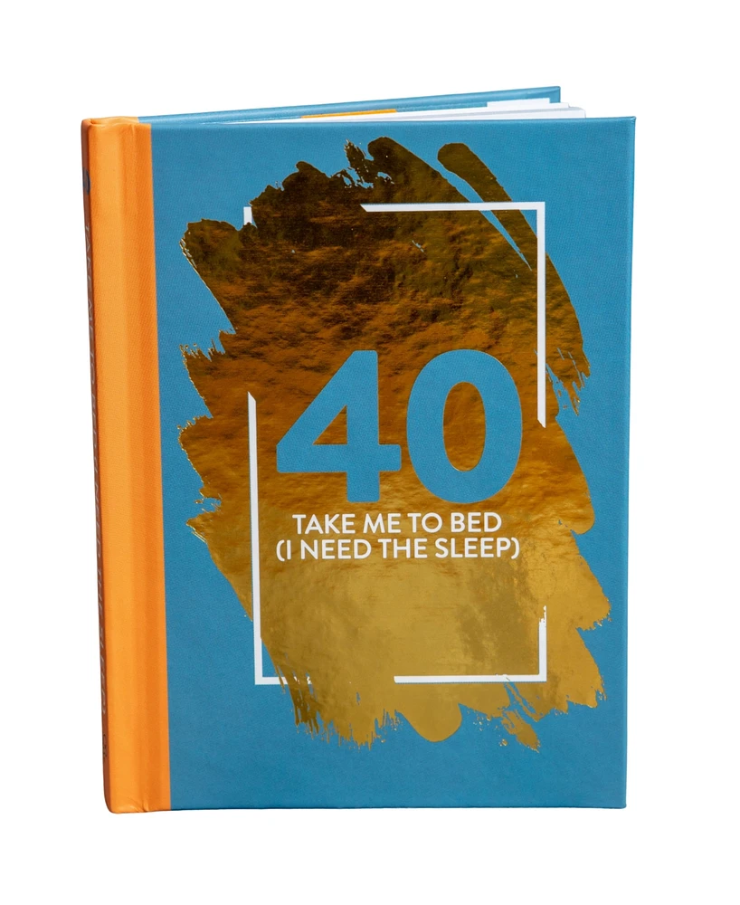 Boxer Gifts 40 Take Me To Bed Gift Book