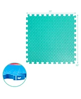 Hongge 12 Pieces Flooring Mats Interlocking Eva Foam Exercise Mats with Anti-slip Surface