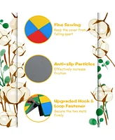 Hongge 58 Inch Toddler Foam Play Mat Baby Folding Activity Floor Mat