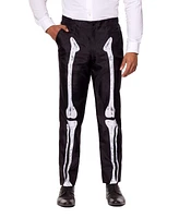 Suitmeister Men's Halloween Costume - Skeleton Grunge Black