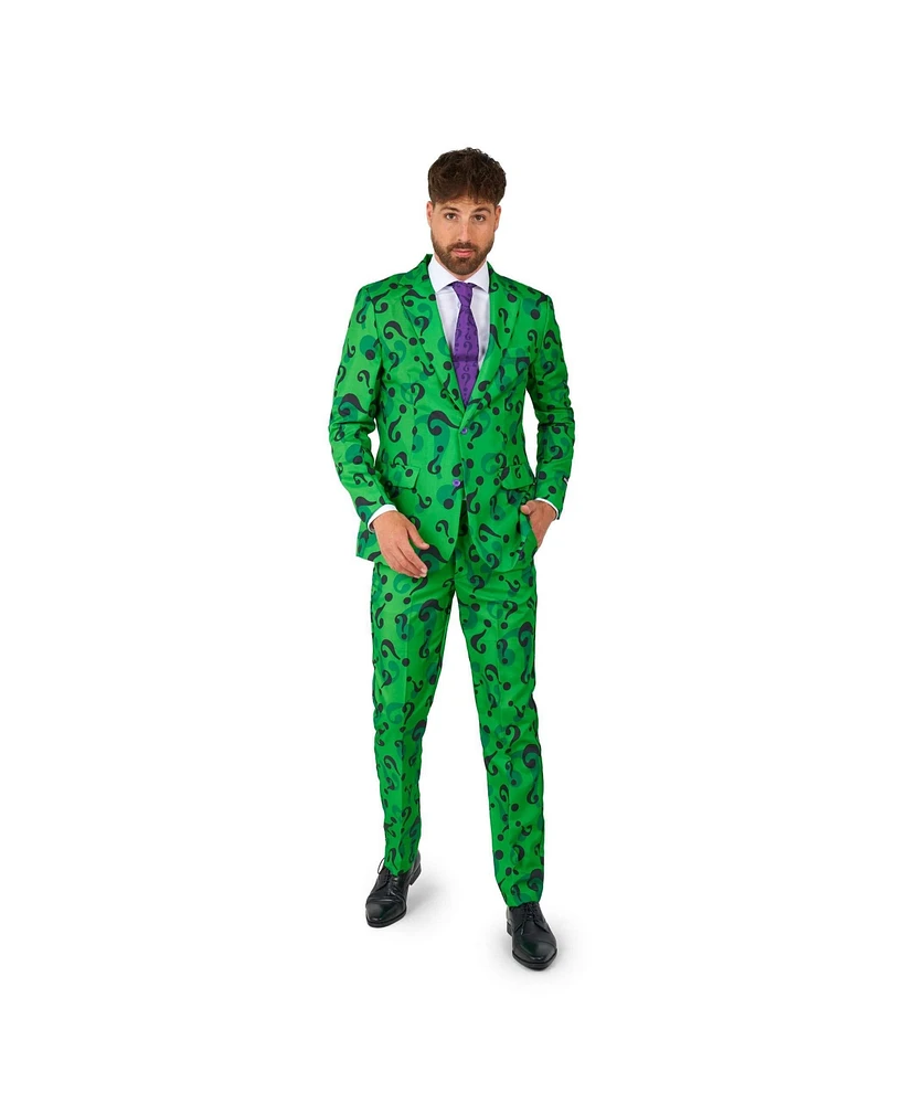 Suitmeister Men's Halloween Suit - The Riddler Costume