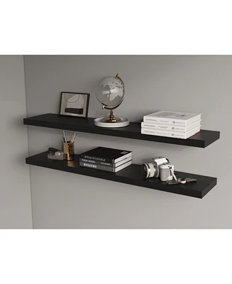 Fm Furniture Greer Floating Shelf in Melamine x2