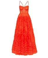 Milla Women's Tangere Tulle Ornament Maxi Dress