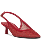 I.n.c. International Concepts Women's Gemini Mid Heel Slingback Pumps, Created for Macy's