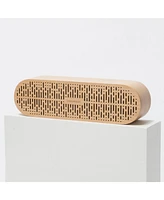 Decent Living Germany Beech Wooden Speaker Slot Drop