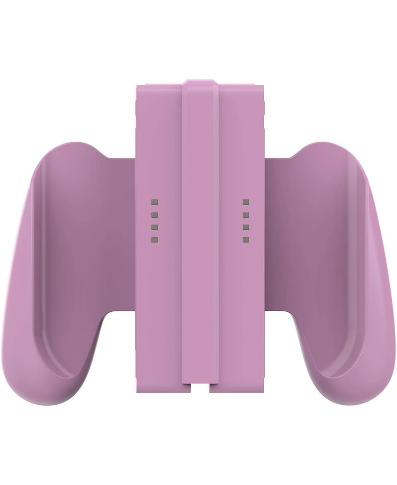 Doyo Switch Joycons Detachable Grip Compatible with Nintendo Switch/Switch Oled JoyCons Controllers, Nintendo Switch Accessories (Light-Purple)