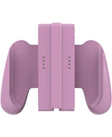 Doyo Switch Joycons Detachable Grip Compatible with Nintendo Switch/Switch Oled JoyCons Controllers, Nintendo Switch Accessories (Light-Purple)