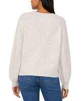 Vince Camuto Women's Crewneck Raglan Puff-Sleeve Sweater