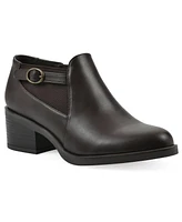 White Mountain Women's Cuisine Almond Toe Booties